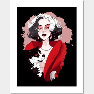 cruella de vil Posters and Art